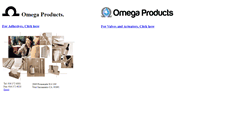Desktop Screenshot of omegaproducts.com